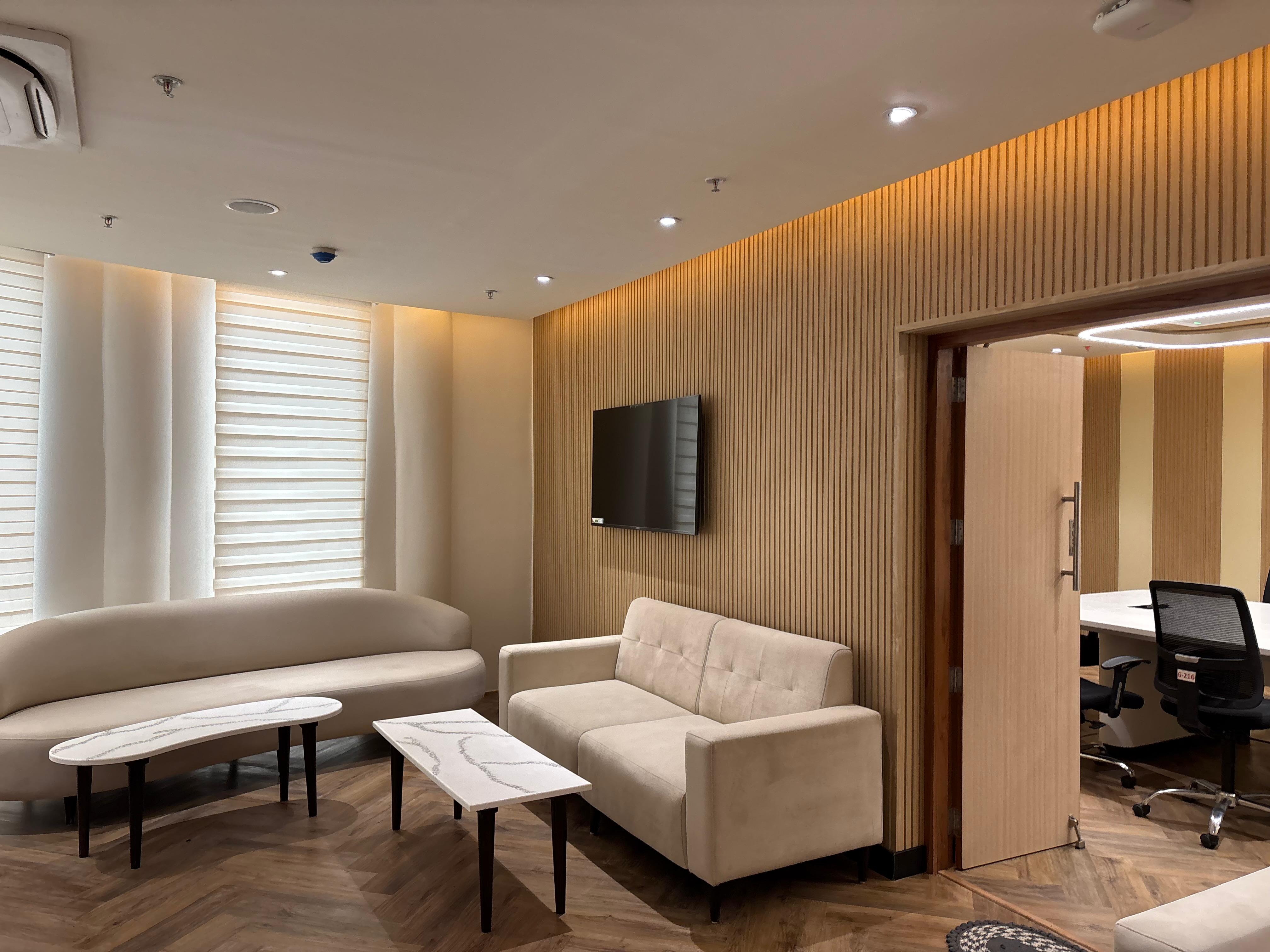 Interior Fitout at ICSSR Campus Meeting Room JNU detail 8