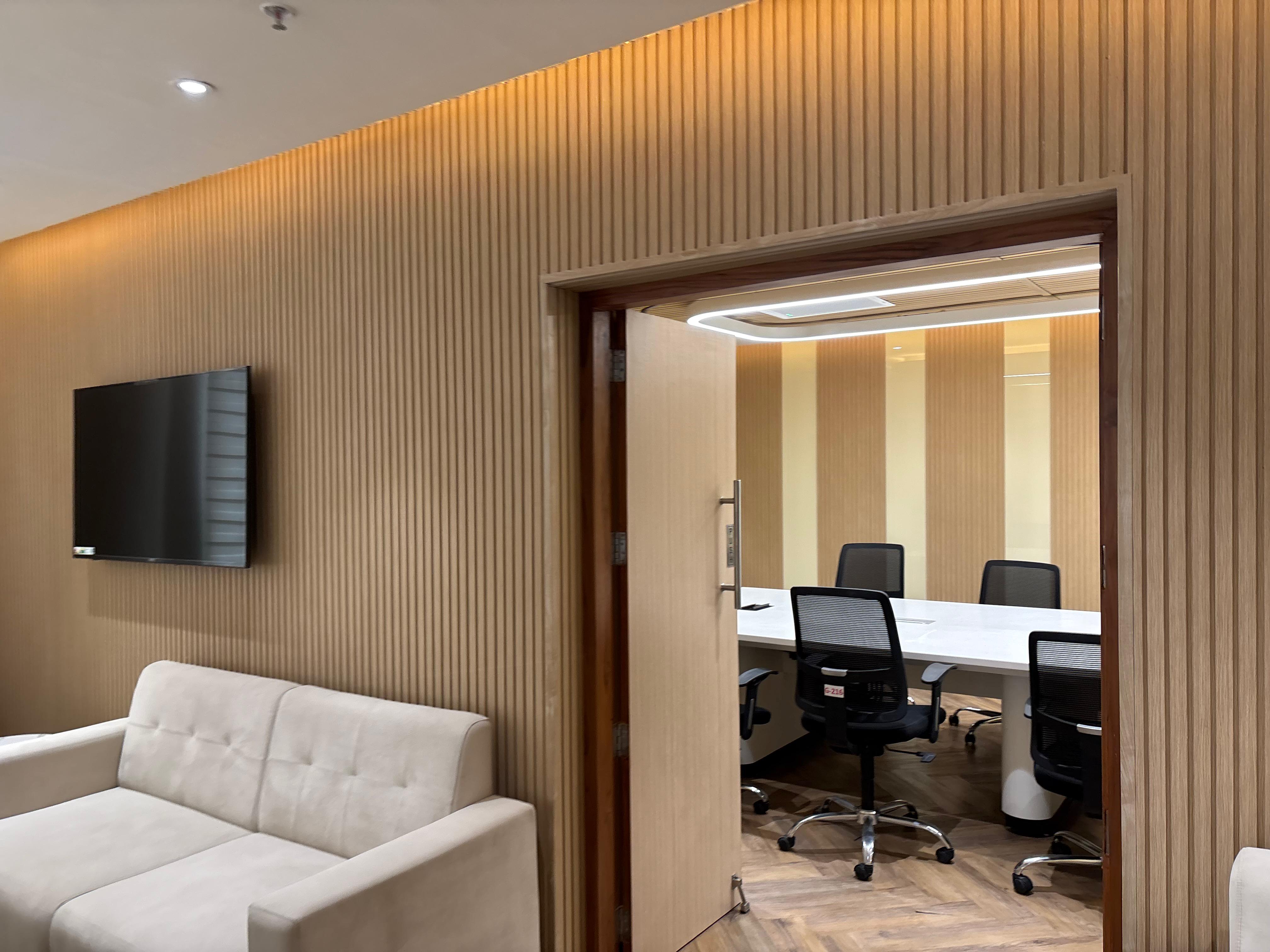 Interior Fitout at ICSSR Campus Meeting Room JNU detail 9