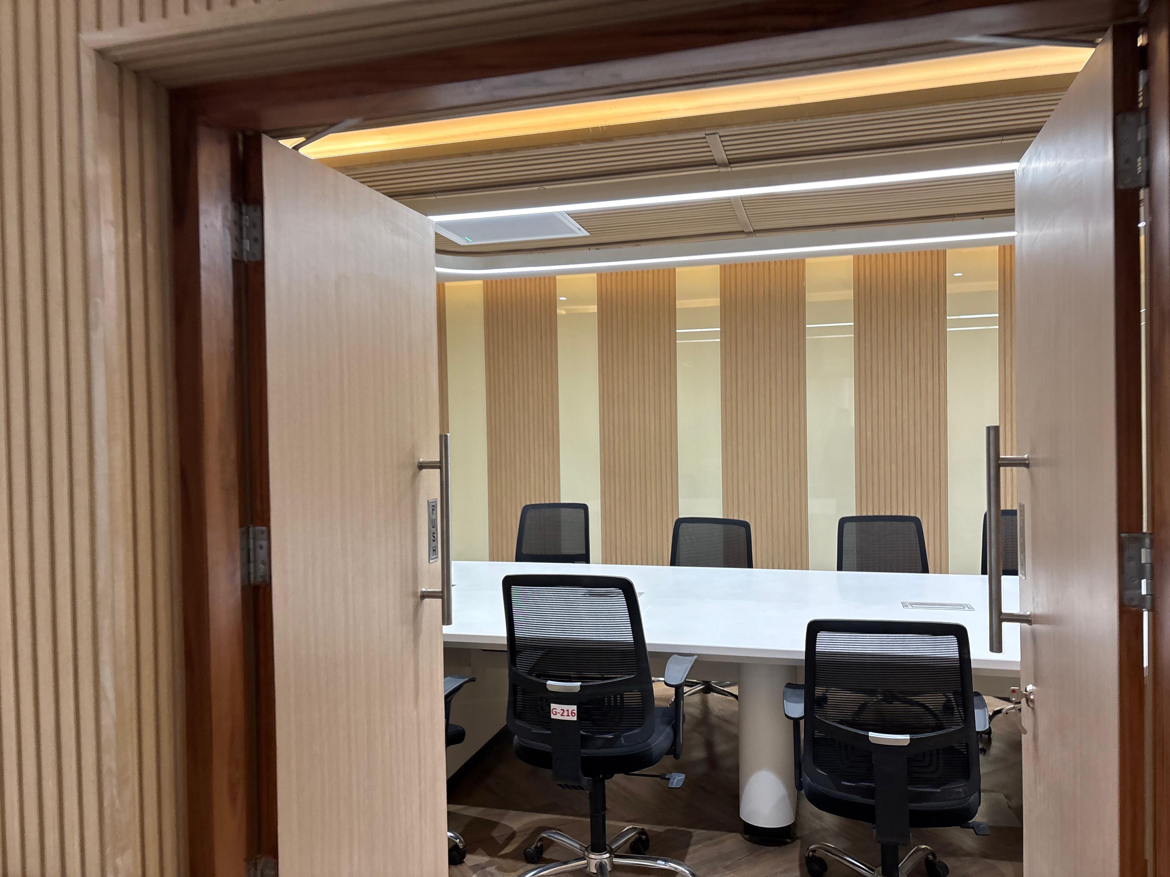Interior Fitout at ICSSR Campus Meeting Room JNU detail 13