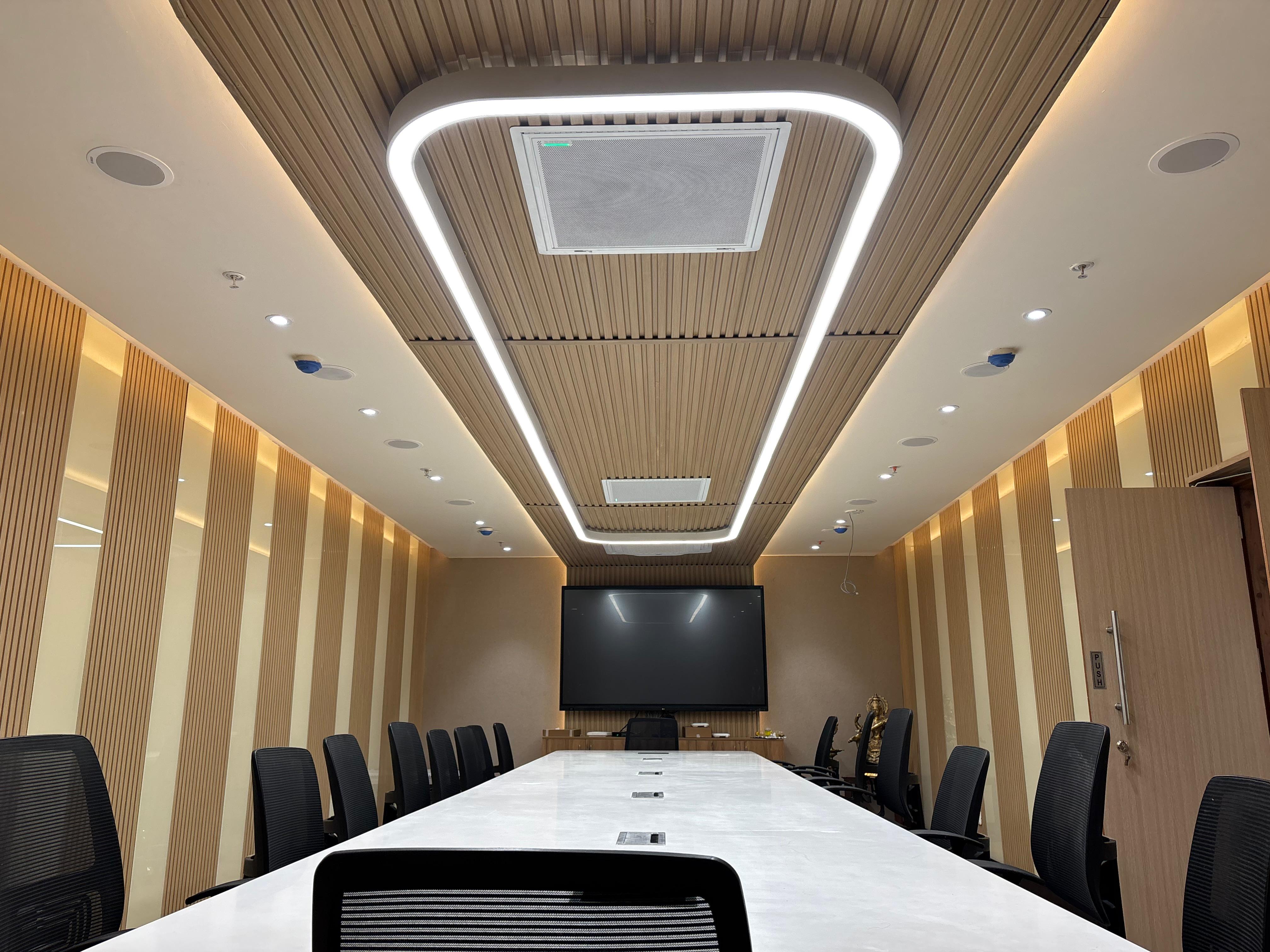 Interior Fitout at ICSSR Campus Meeting Room JNU detail 14