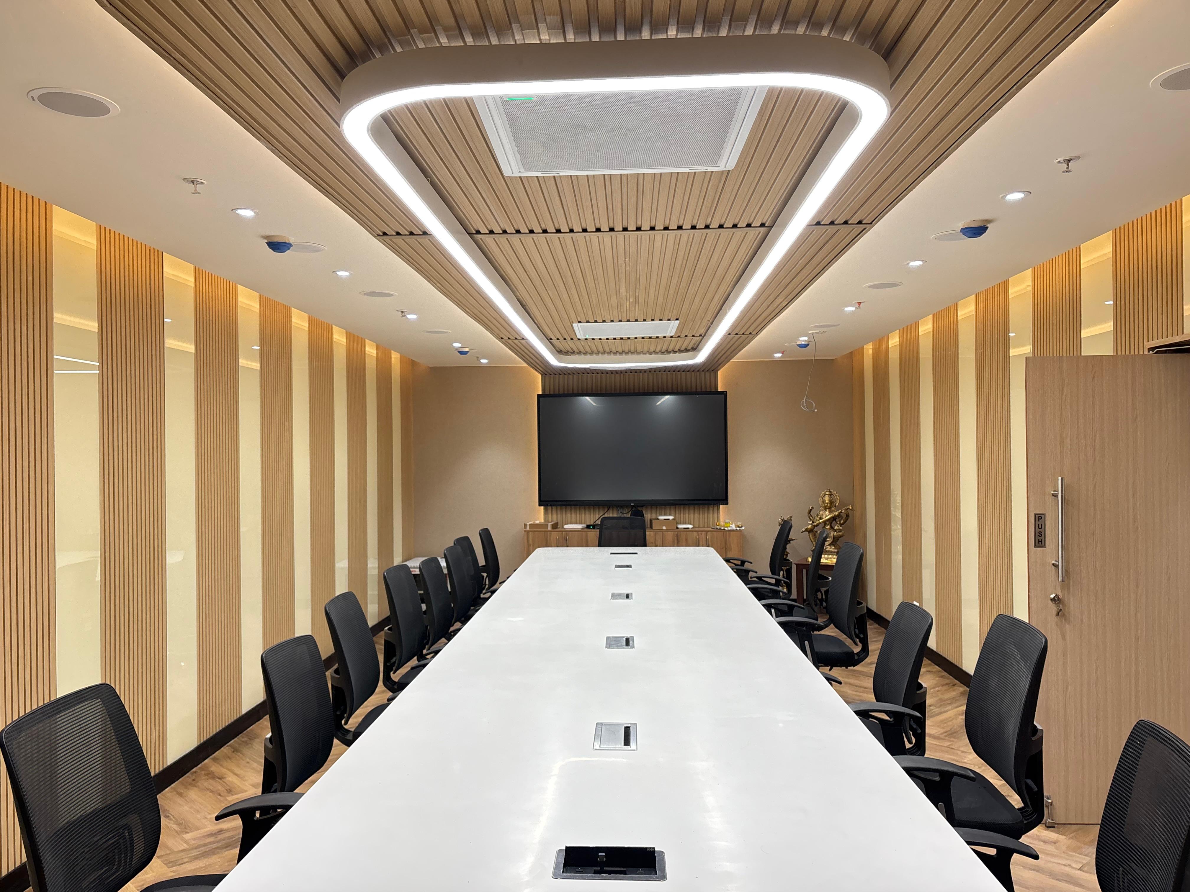 Interior Fitout at ICSSR Campus Meeting Room JNU detail 16