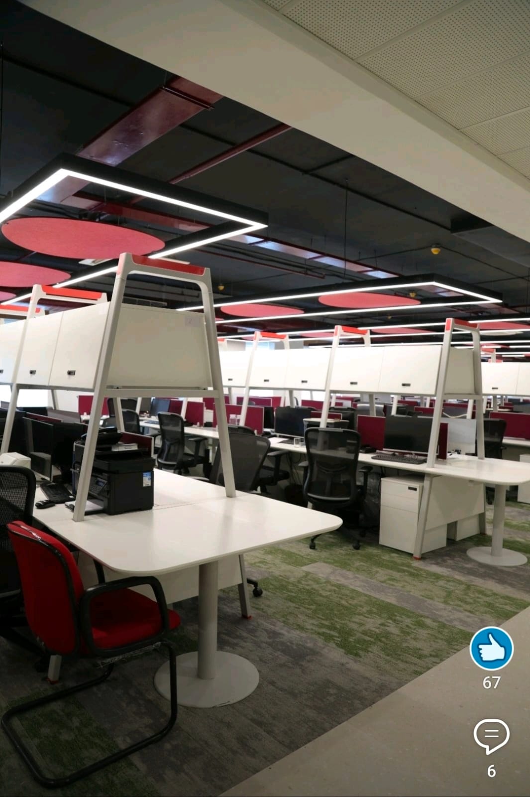 Interior Fitout of SPMCIL Office detail 9